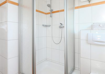 Dusche | Ferienwohnung Strandläufer