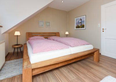 Schlafzimmer | Ferienwohnung Langeoog